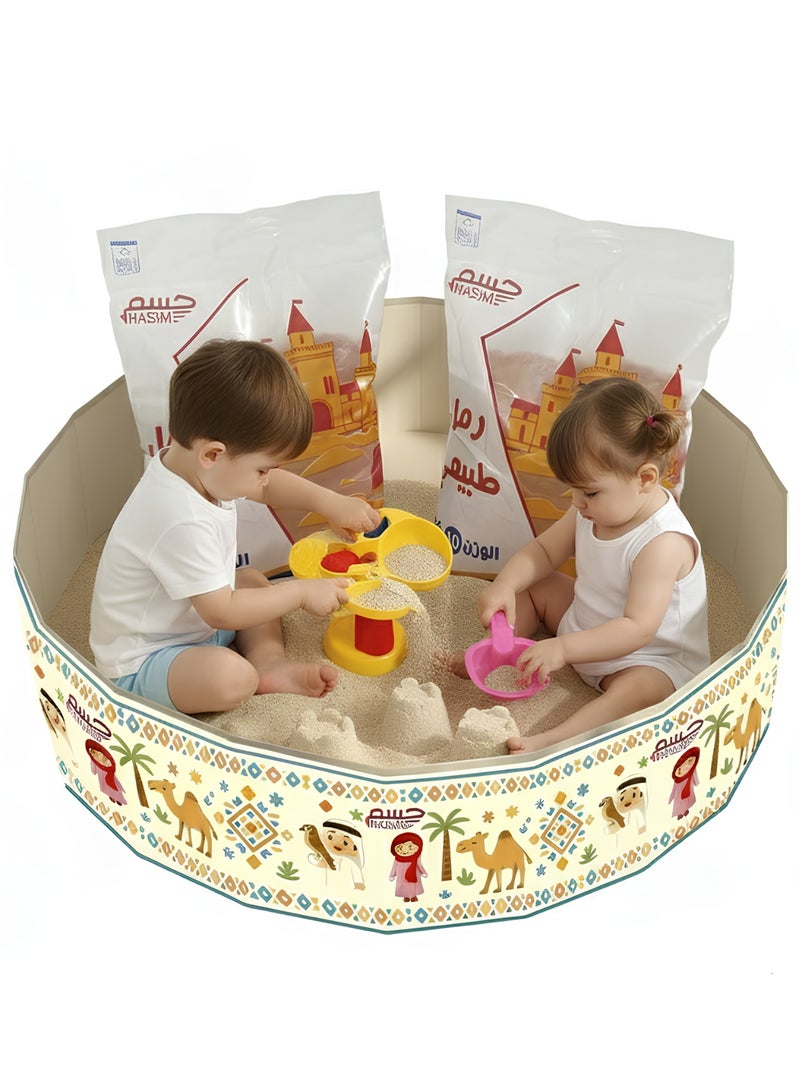 HASSM Sand set: Sand barrier with cover + 2 sandbags from hassm - Image 1